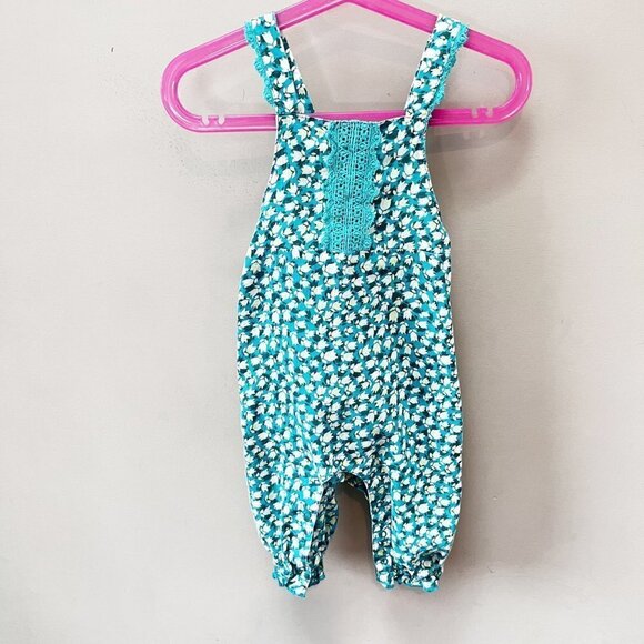 Peek Floral Printed Overalls- Size‎ 12-18m - Picture 1 of 4